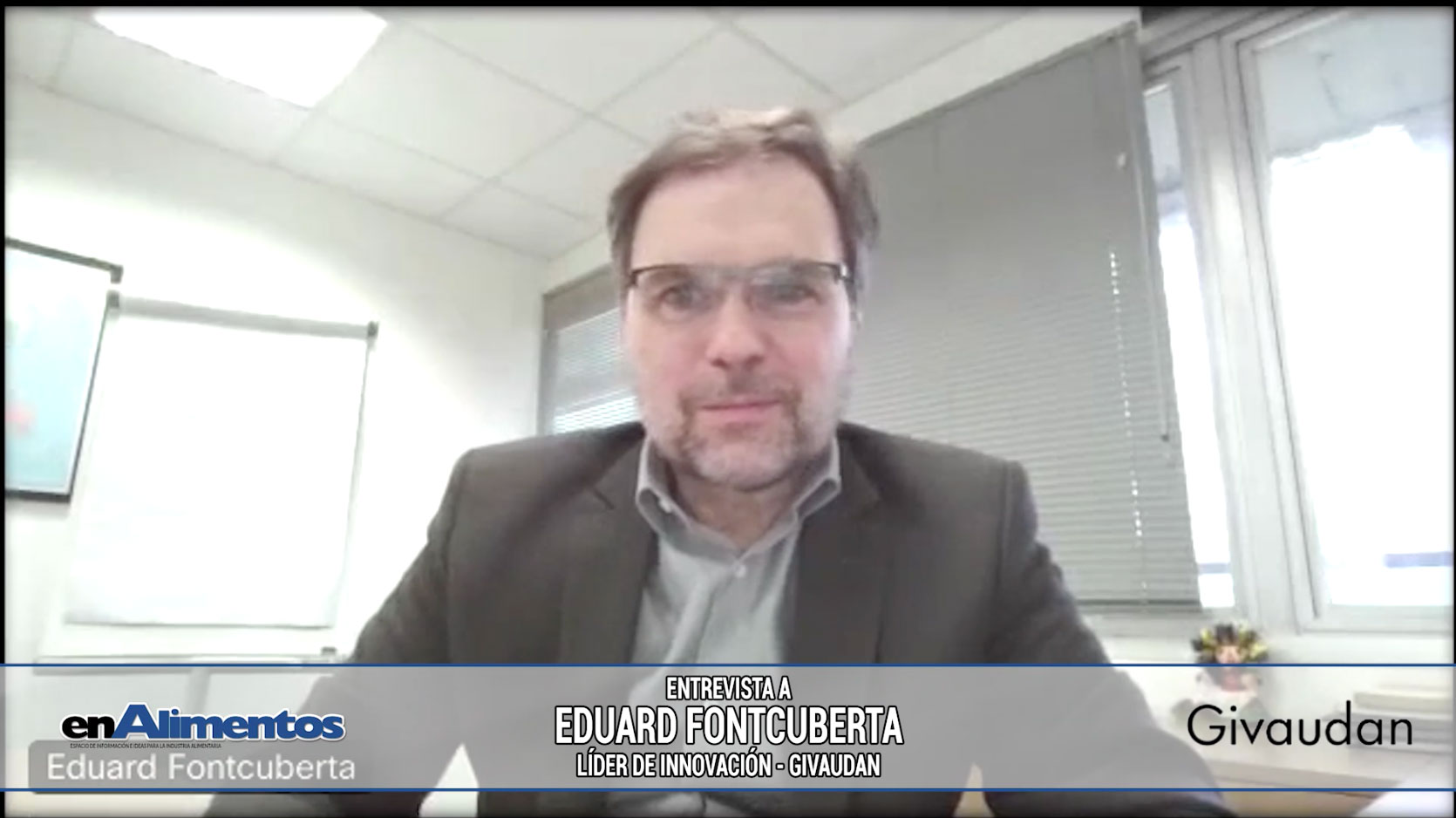 Eduard Fontcuberta (líder de Innovación en Givaudan) nos habla de Tropical Food Innovation Lab